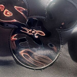 Disney Black Backpack with Iconic Silhouette